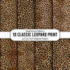 Classic Leopard Print Seamless Design