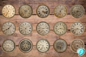 Alternative view of Clock and Compass Digital Ephemera