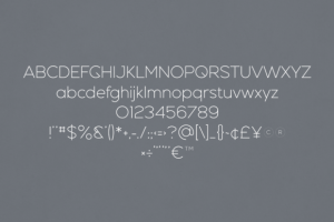 Alternative view of Cloud Font