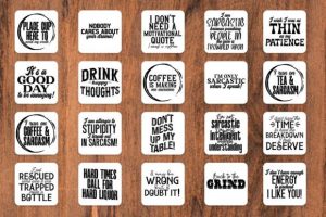 Alternative view of Coaster Svg | Coaster Svg Bundle