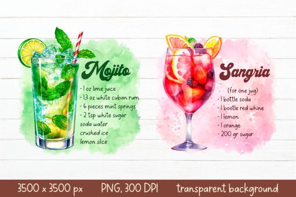 Cocktail Recipe Bundle | Kitchen Towel - Image 4