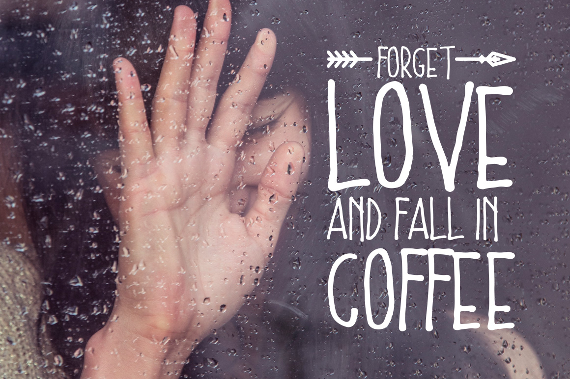 Coffee Font + Extras Font - Image 8