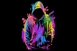 Color Splash Hoodie
