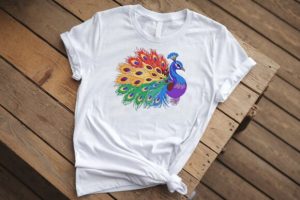 Alternative view of Colorful Peacock