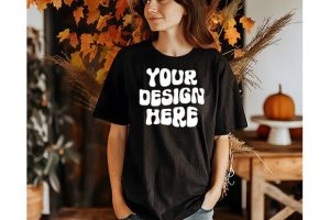 Alternative view of Comfort Colors 1717 Fall Mockup Bundle