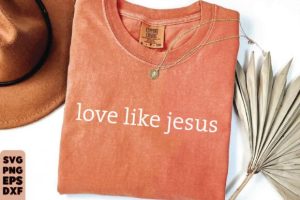 Comfort Colors® Love Like Jesus Shirt, I