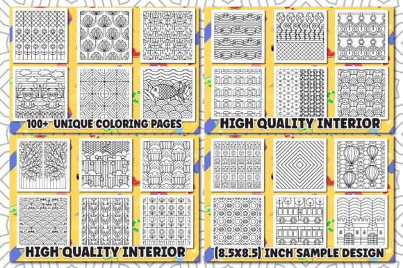 Comfy Patterns Coloring Book Bundle - Image 7