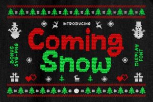Coming Snow Font