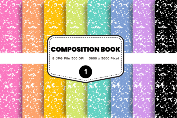 Composition Notebook Background School