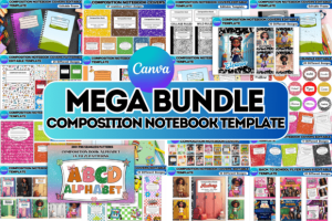 Composition Notebook Covers Mega Bundle
