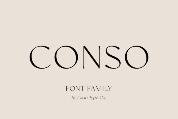 Conso Font