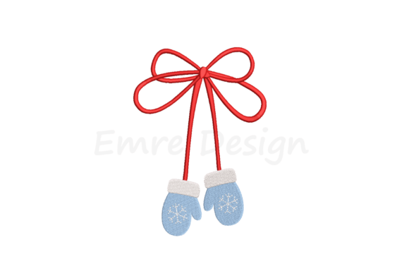 Coquette Christmas Embroidery Design