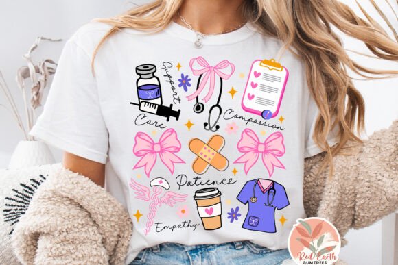 Coquette Nurse Png, Health Care Worker - Image 3