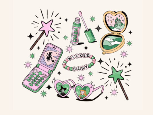 Coquette Wicked Vibes PNG