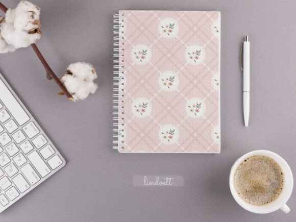 Cottagecore Floral Digital Papers Set - Image 4