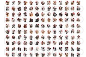 Alternative view of Country Christmas Ornaments Png, Farm