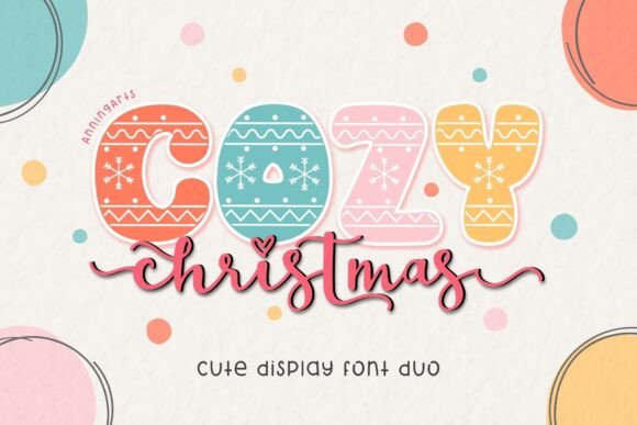 Cozy Christmas Duo Font
