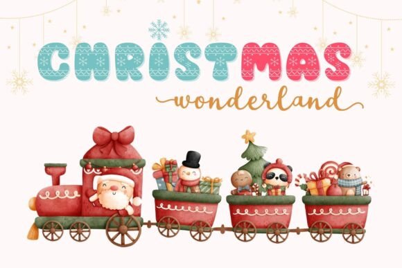 Cozy Christmas Duo Font - Image 2