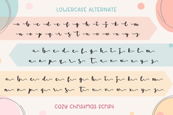 Cozy Christmas Duo Font - Image 8