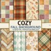 Cozy Fall Background Digital Paper