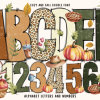 Cozy and Fall Doodle Font