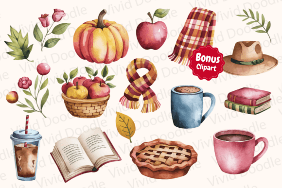 Cozy and Fall Doodle Font - Image 2