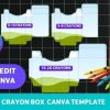 Crayon Box Canva Template