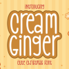 Cream Ginger Font