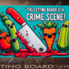Crime Scene Cutting Board