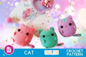 Crochet Cats / Toy Pattern PDF Amigurumi