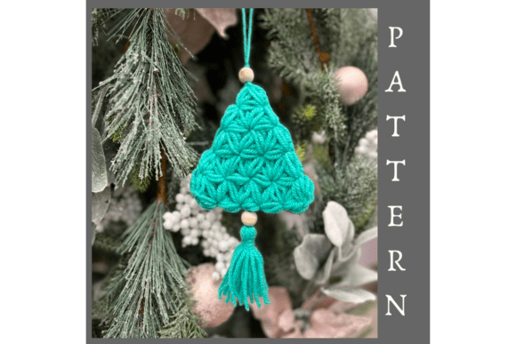 Crochet Christmas Tree Ornament Pattern