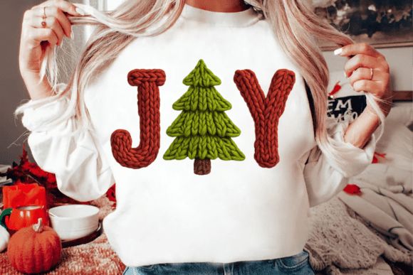 Crochet Joy Christmas Tree PNG - Image 4