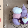 Crochet Pattern Lavender Gnome Boy