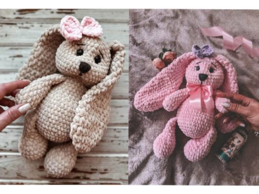 Crochet Pattern Softy Bunny Toy PDF