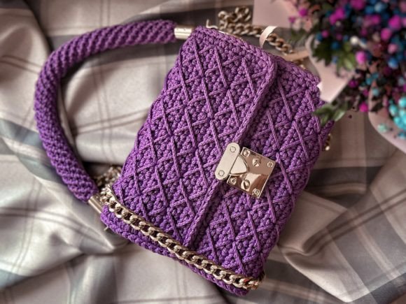 Crochet Pattern Women Handbag PDF Video - Image 4