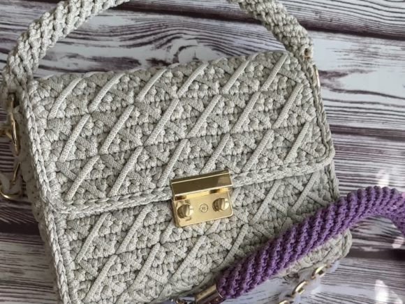 Crochet Pattern Women Handbag PDF Video - Image 7