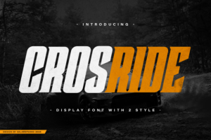 Crosride Font