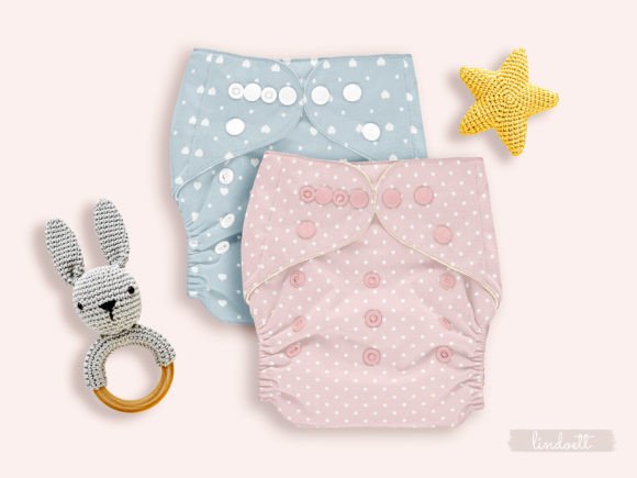 Cute Baby Pastel Digital Papers - Image 4