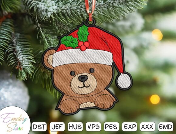 Cute Christmas Bear - Image 2