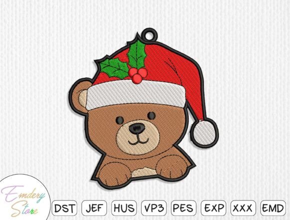 Cute Christmas Bear - Image 3