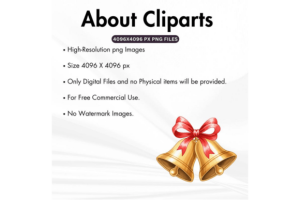 Alternative view of Cute Christmas Clipart, Watercolor Santa