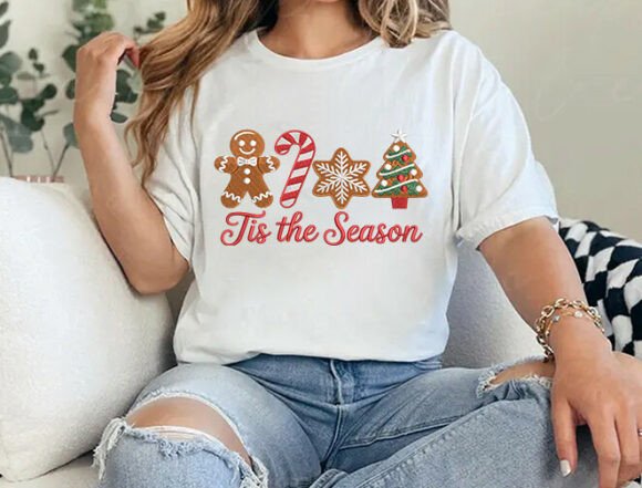 Cute Christmas Cookies Embroidery Design - Image 7