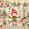 Cute Christmas Elf Sublimation Bundle