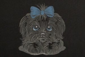 Alternative view of Cute Fluffy Puppy Maltese