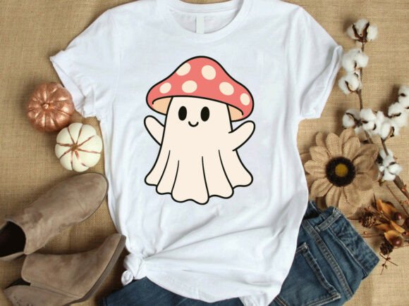 Cute Ghost Halloween Clipart SVG Bundle - Image 7