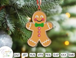 Alternative view of Cute Gingerbread Man