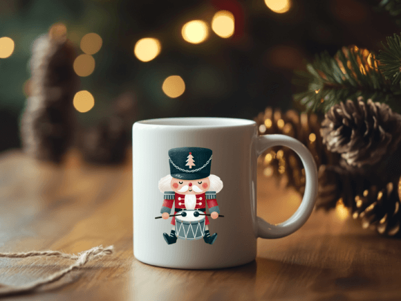 Cute Nutcracker Watercolor Clipart - Image 8