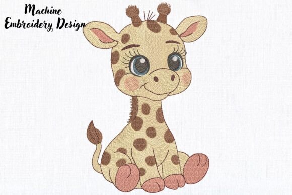 Cute Safari Baby Giraffe