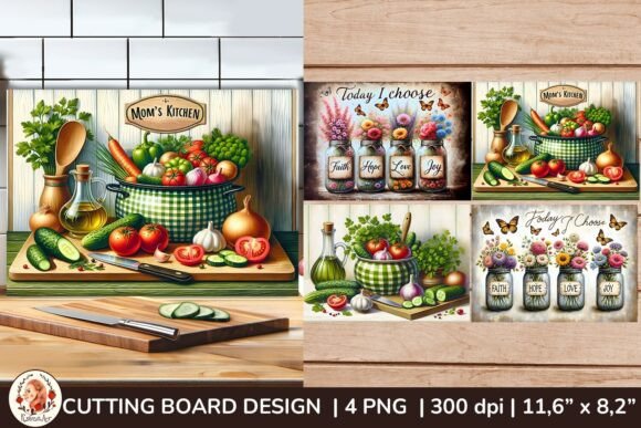 Cutting Board Bundle, Motivational, Kitc - Image 4