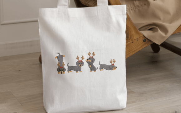 Dachshund Christmas Puppies - Image 3